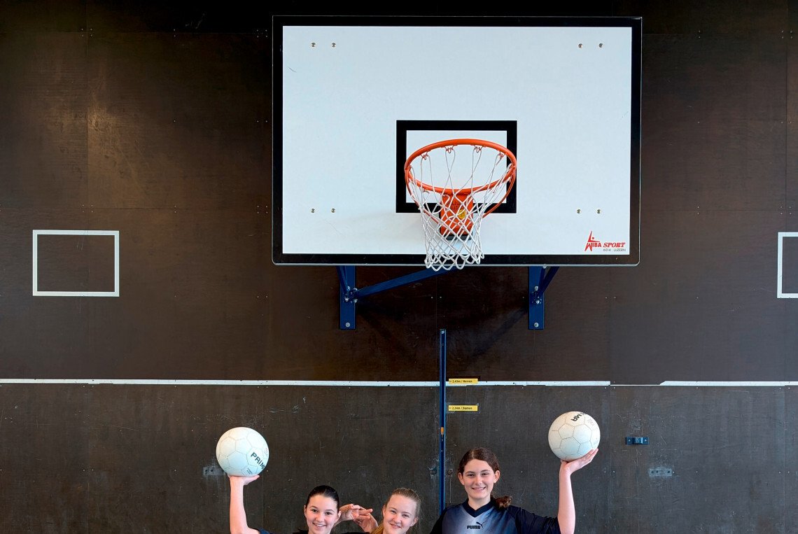 Vierter Schlussrang für die jüngsten Korbballerinnen