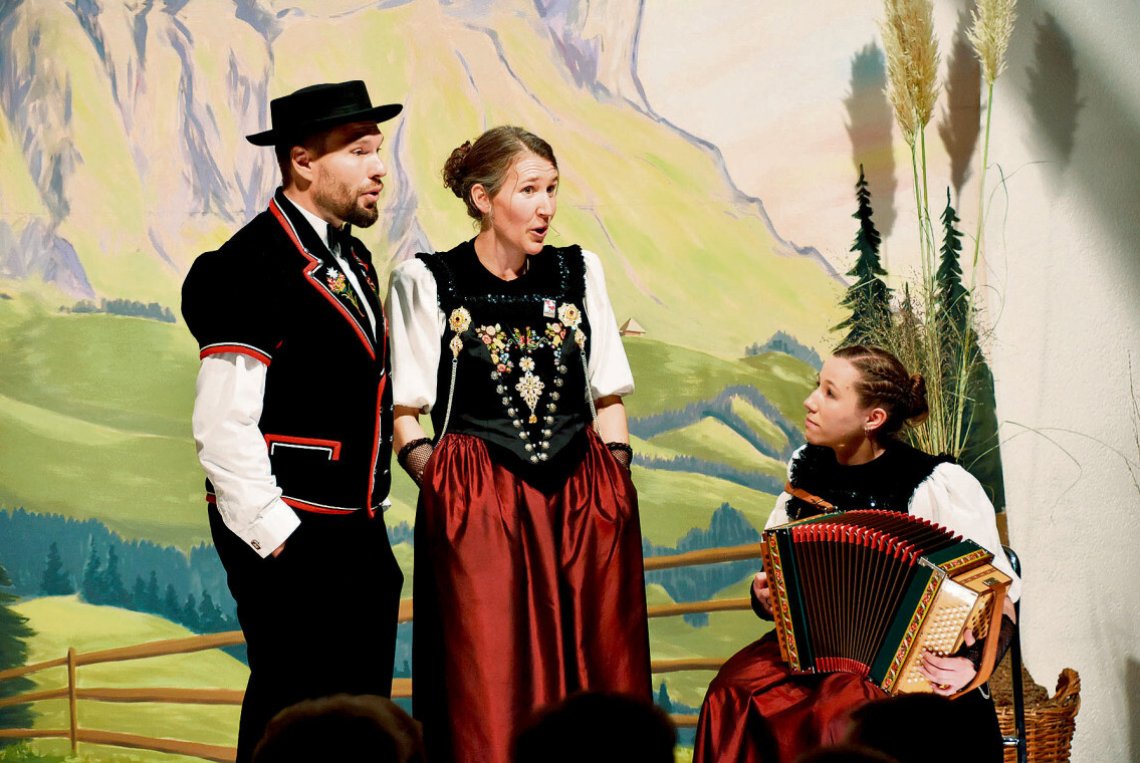 Klangvolle Jodelwelten in einem Konzert vereint