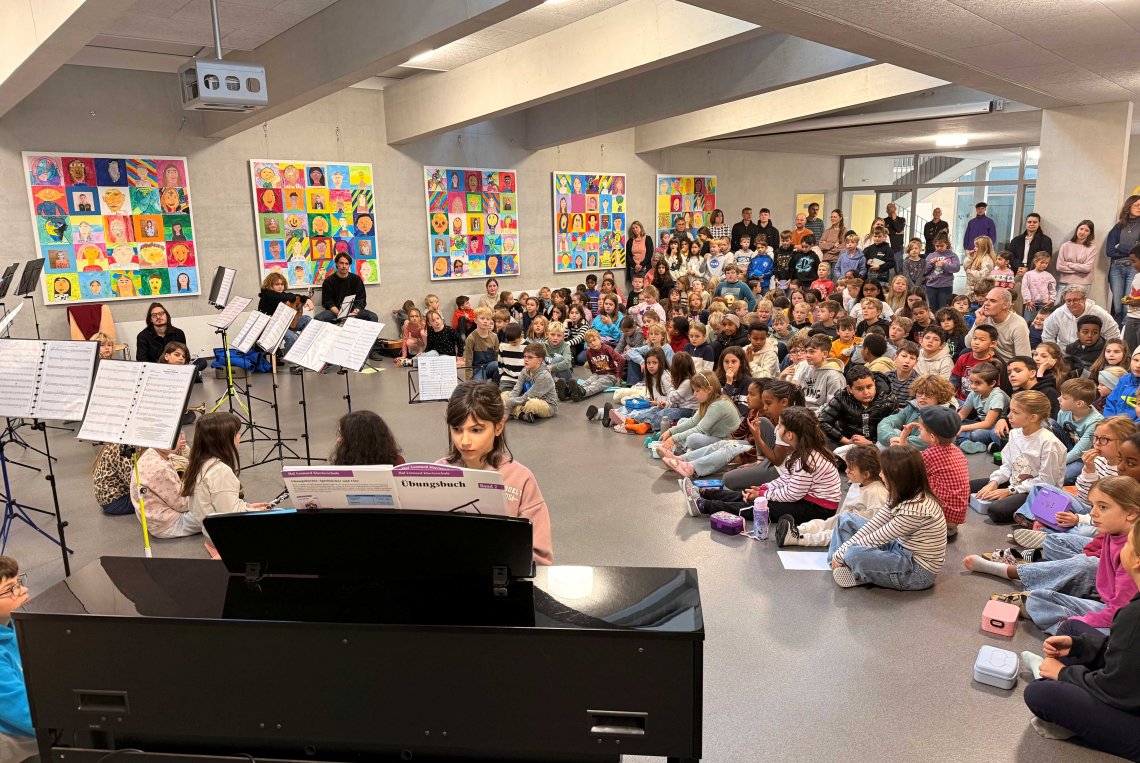 Mitreisende Klänge in der Pause