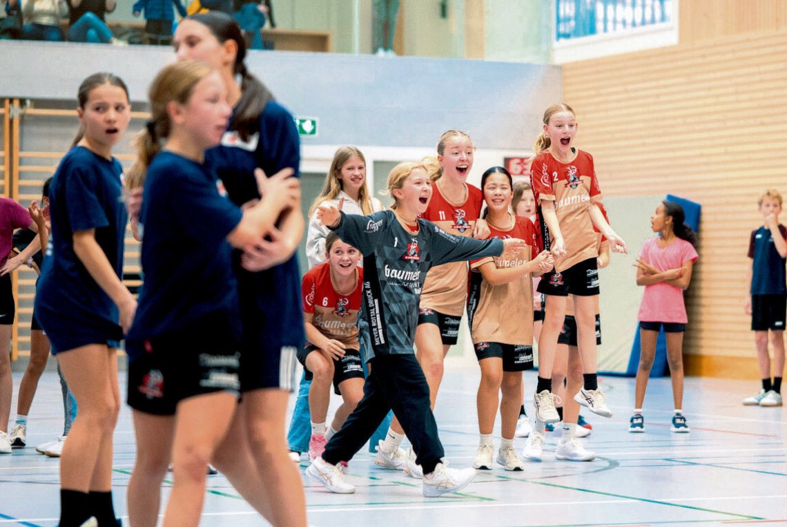 Einsatz und Spielfreude beim Schülerhandballturnier