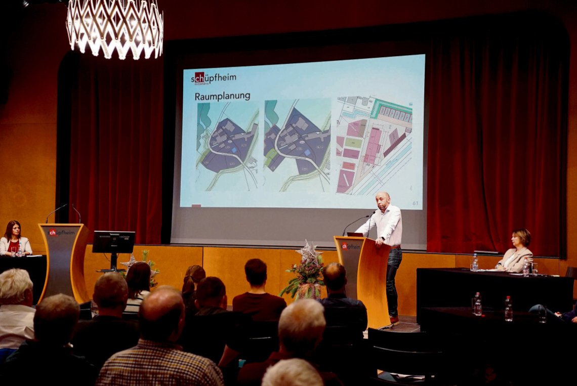 Verschiedene Projekte in vollem Gange