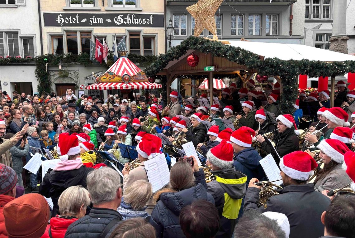 Hornklangfeld auf dem Franziskanerplatz