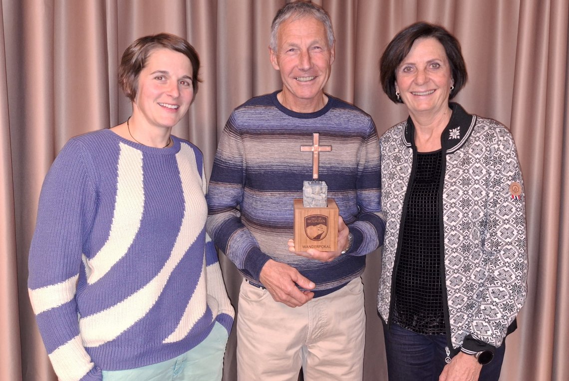 Den Fleissigen winkt ein neuer Wanderpokal