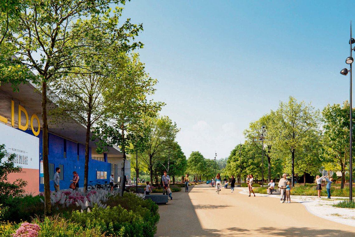 Weniger Parkplätze, dafür mehr Bäume beim Verkehrshaus