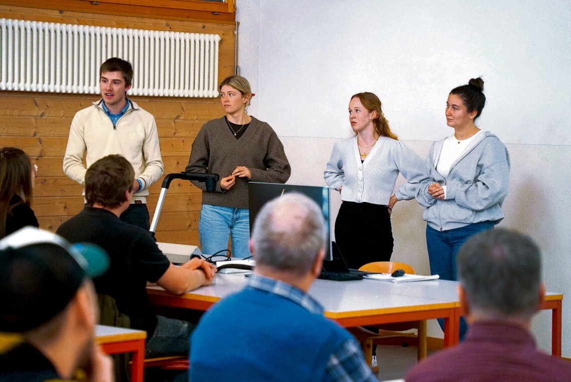 Studenten untersuchten das Bio-Potenzial im Entlebuch
