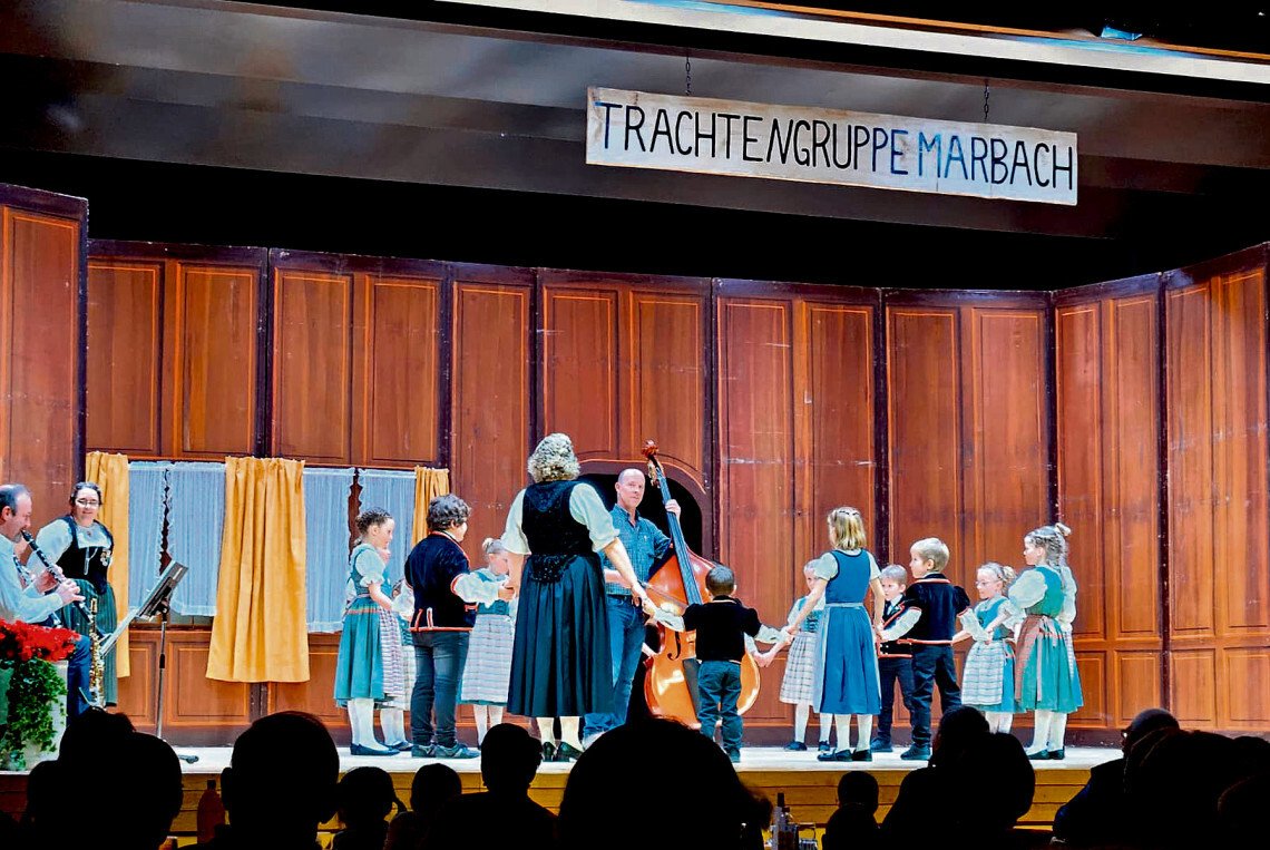 Tradition und Humor – Heimatabend der Trachtengruppe Marbach
