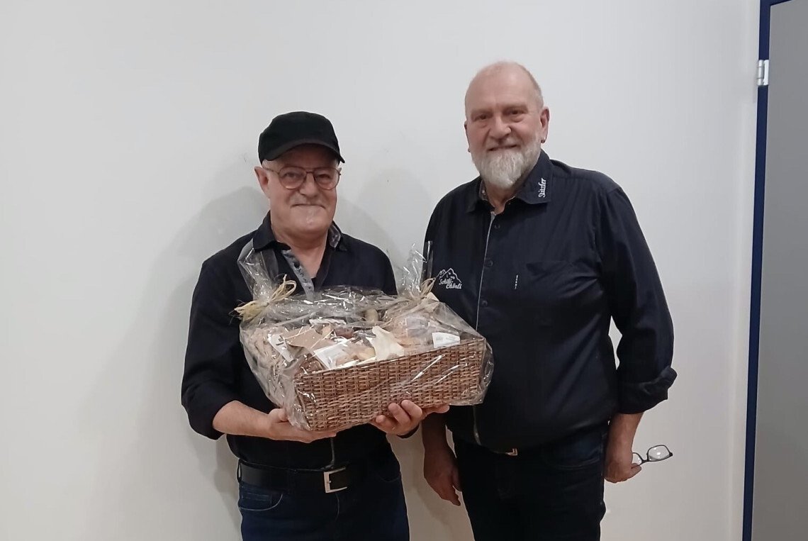 Thomas Eicher nach 25 Jahren im Schibi-Chörli verabschiedet