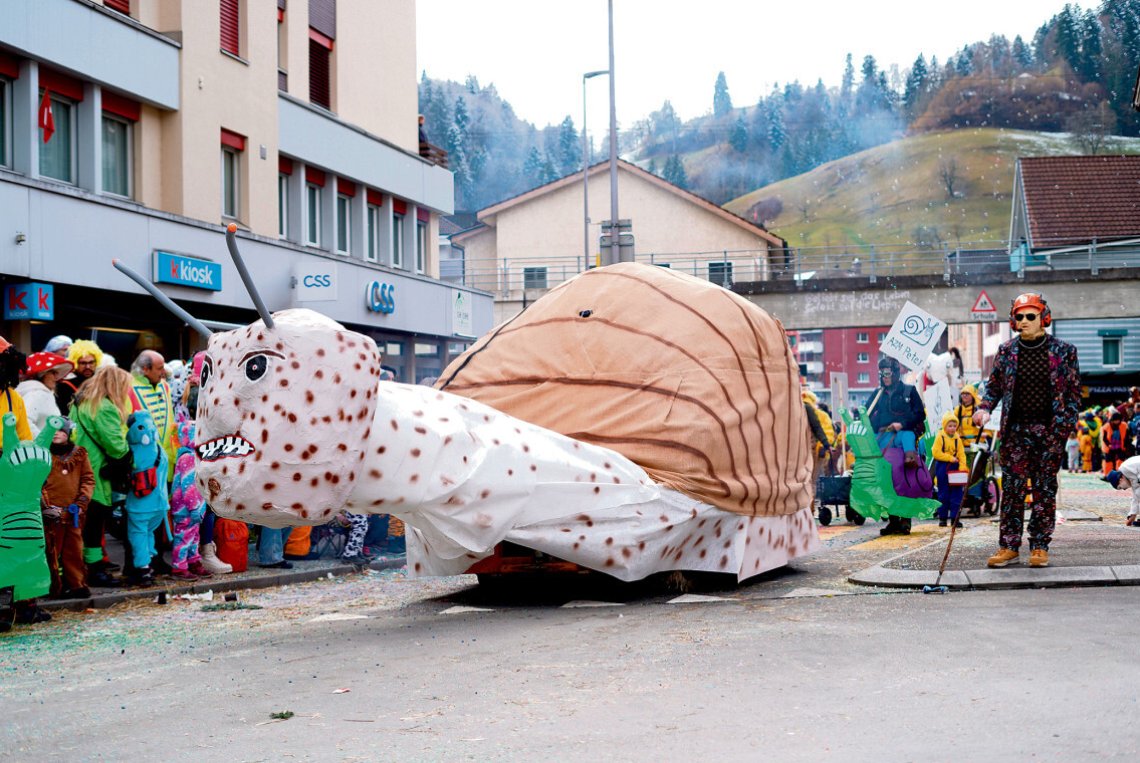 Pompöser Jubiläumsumzug in Wolhusen