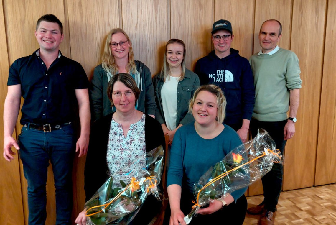 Der jüngsten Landfrauenküche-Teilnehmerin wurde gratuliert