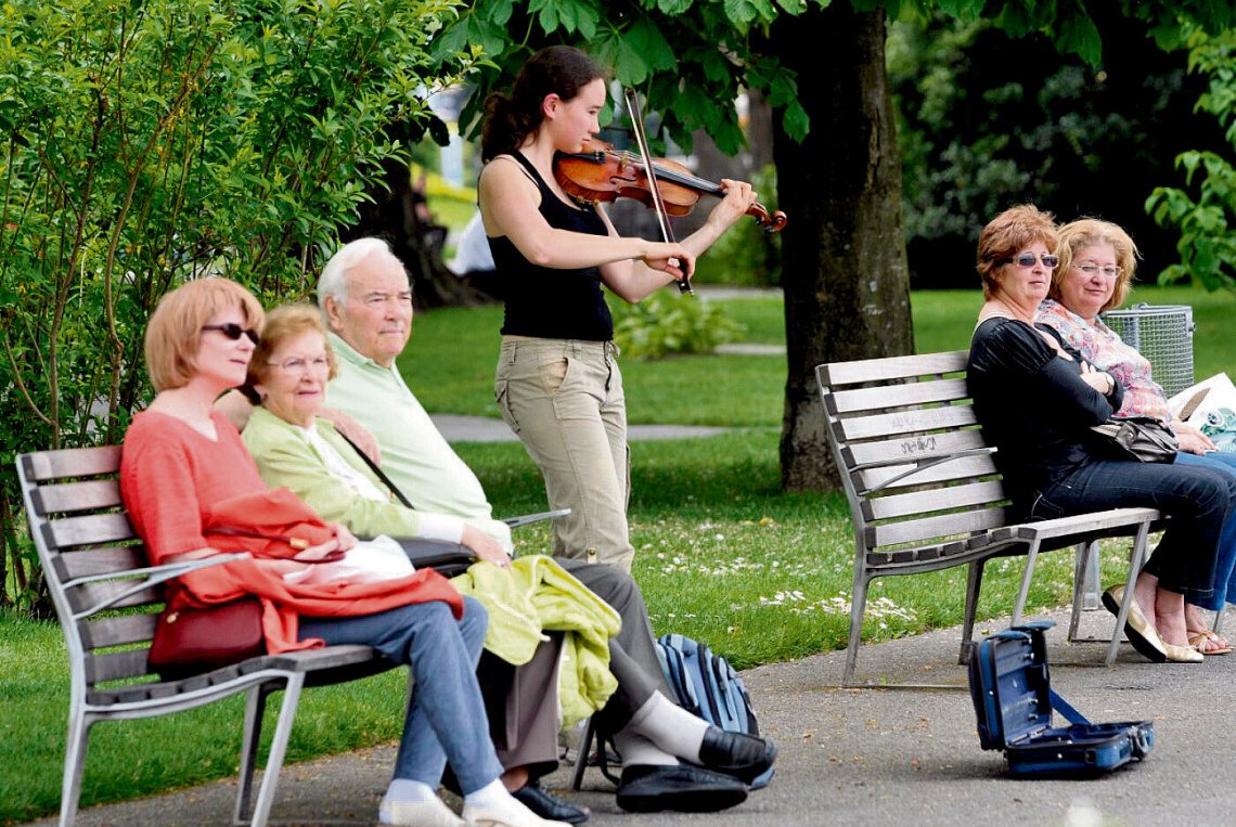 Strassenmusik soll «unplugged» bleiben
