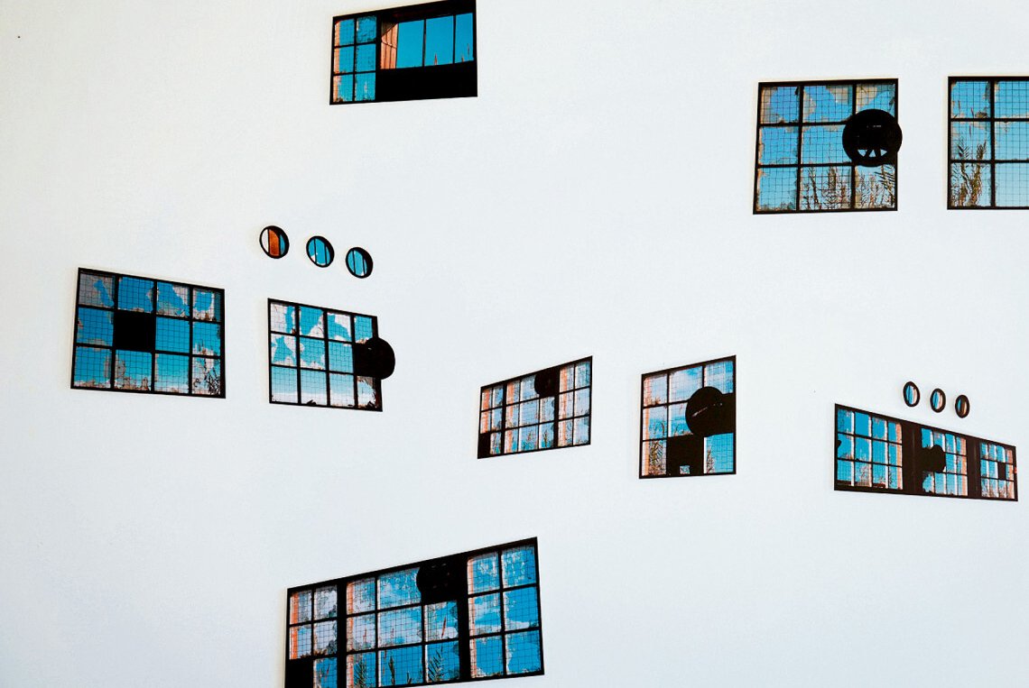 Installationen fordern die Wahrnehmung