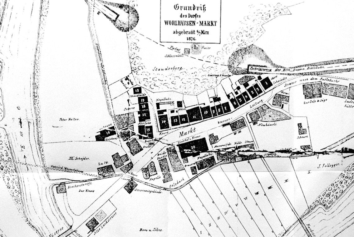 Als Wolhusen-Markt ein Raub der Flammen wurde