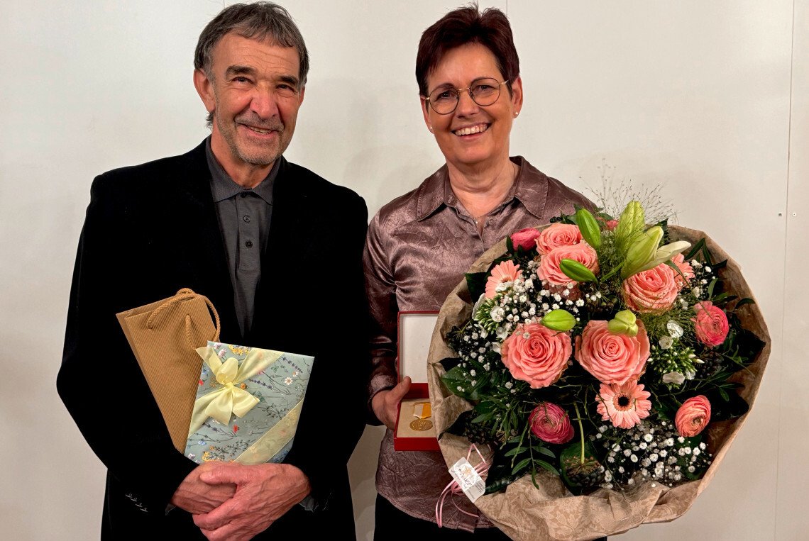 «Fidei ac meritis» für die Präsidentin