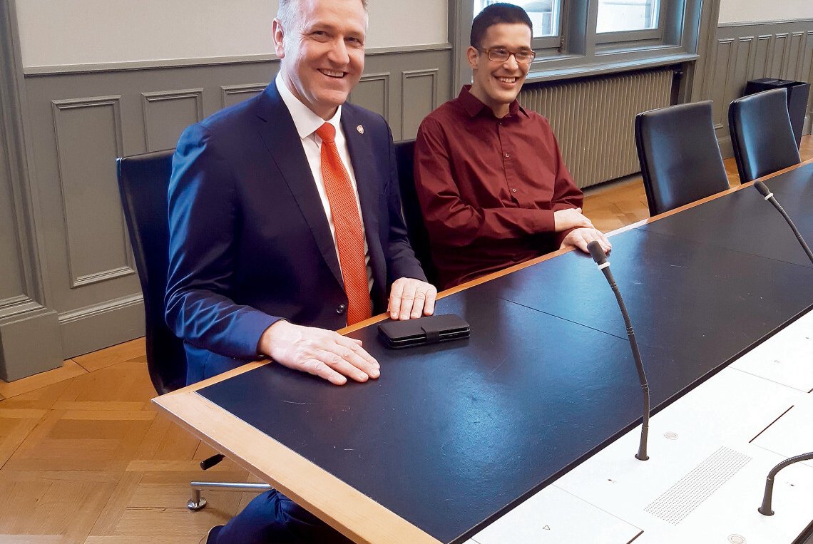 Mit Pius Kaufmann in der Frühlingssession