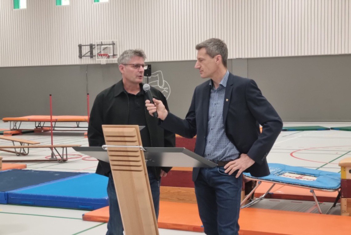 Eröffnung Sporthalle Berghof