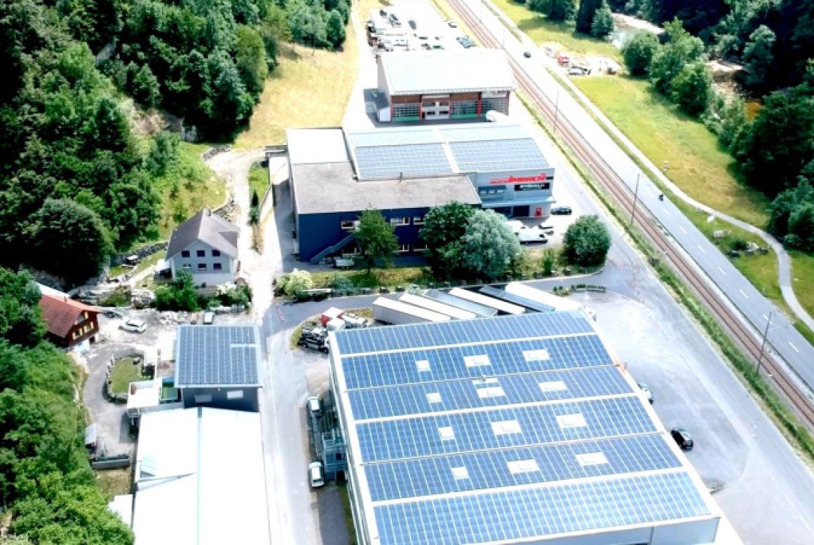 Wir sparen Energie - Solaranlage